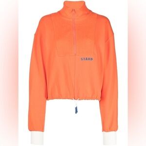 STAUD - Embroidered-Logo Sweatshirt